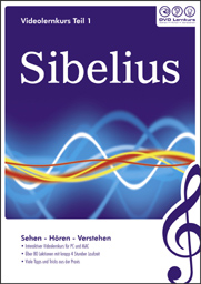 DVD Lernkurs Sibelius Teil 1 DVD Lernkurs Sibelius Teil 1